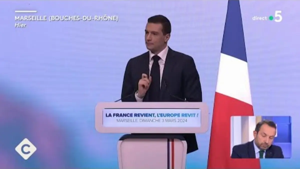replay de Élections européennes : le RN dévoile sa stratégie - L’Édito - C à vous - 04/03/2024