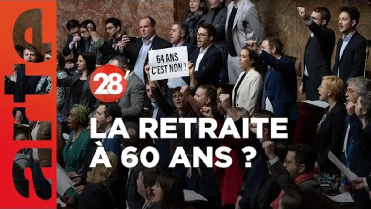 replay de Élections législatives : revenir à la retraite à 60 ans, c’est possible ? - 28 Minutes - ARTE
