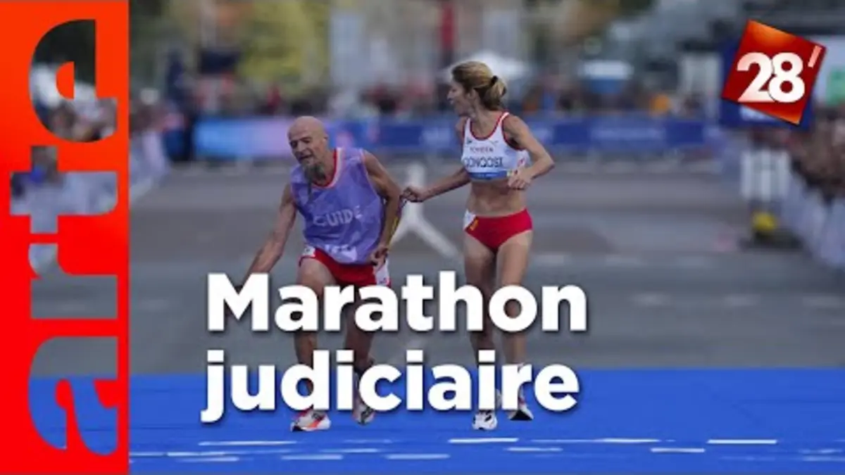 replay de Elena Congost, un marathon judiciaire qui vaut bien une médaille | 28 minutes | ARTE