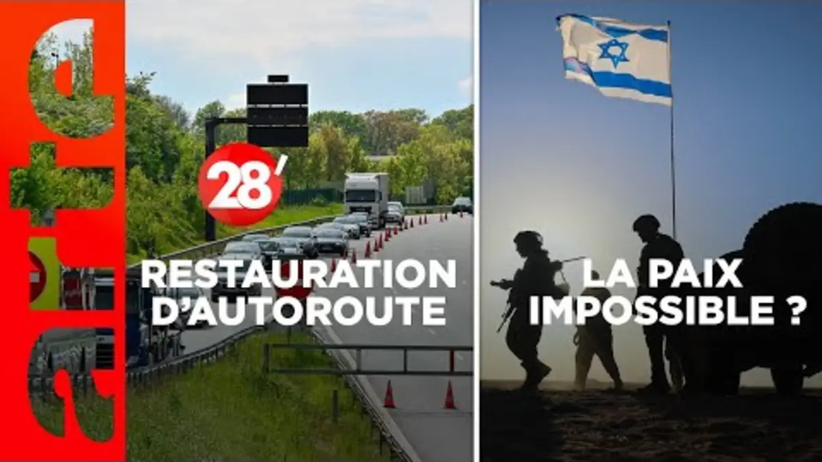 replay de Elias Sanbar / A13 : faut-il s’inquiéter pour l’état de nos routes ? - 28 Minutes - ARTE