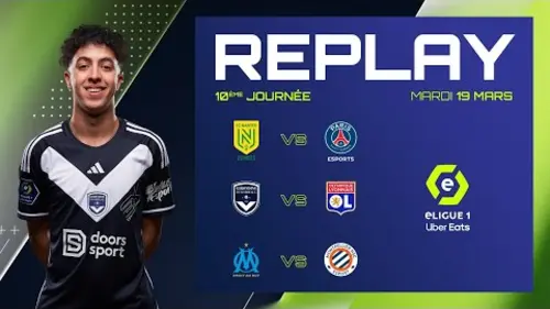 replay de eLigue 1 Uber Eats - 10ème Journée - Jour n°1