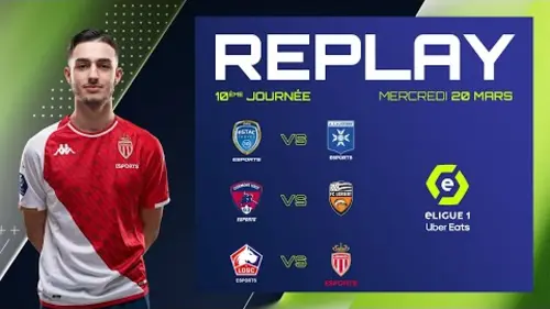 replay de eLigue 1 Uber Eats - 10ème Journée - Jour n°2