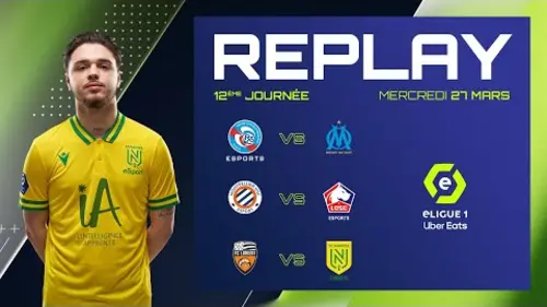replay de eLigue 1 Uber Eats - 12ème Journée - Jour n°2