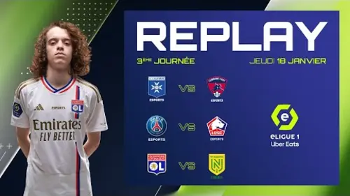 replay de eLigue 1 Uber Eats - 3ème journée - Jour n°1