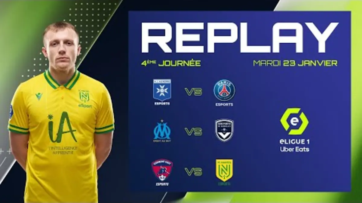 replay de eLigue 1 Uber Eats - 4ème journée - Jour n°1