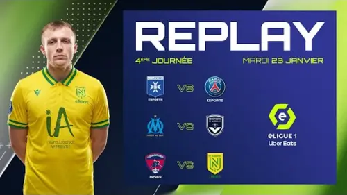 replay de eLigue 1 Uber Eats - 4ème journée - Jour n°1