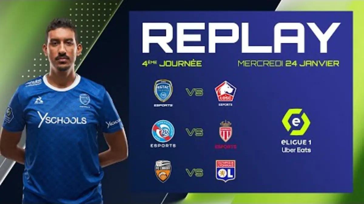 replay de eLigue 1 Uber Eats - 4ème journée - Jour n°2