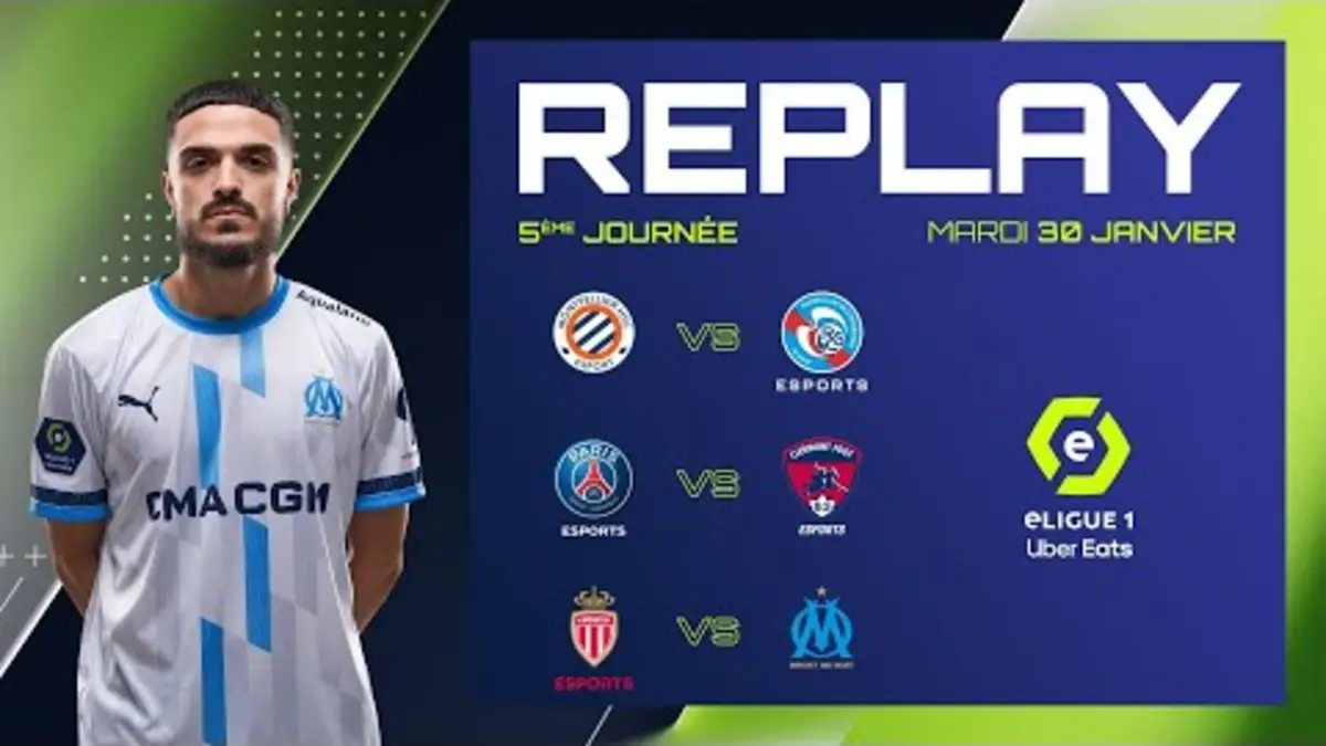 replay de eLigue 1 Uber Eats - 5ème journée - Jour n°1