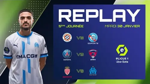 replay de eLigue 1 Uber Eats - 5ème journée - Jour n°1