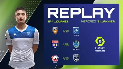 replay de eLigue 1 Uber Eats - 5ème Journée - Jour n°2