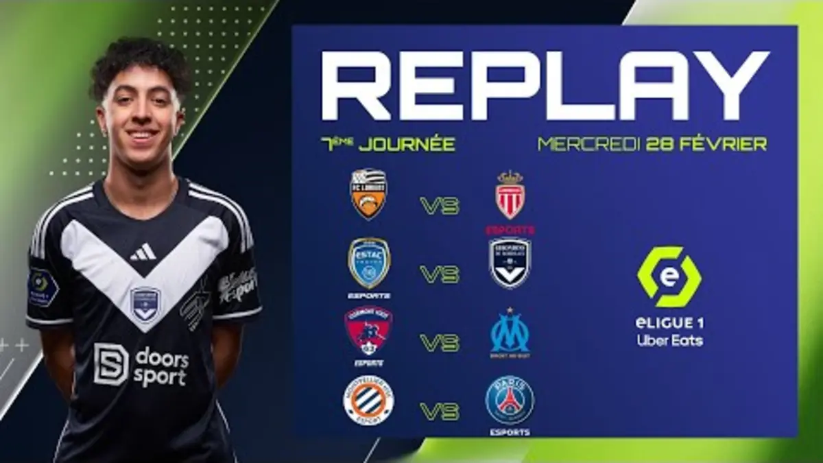 replay de eLigue 1 Uber Eats - 7ème Journée - Jour n°2