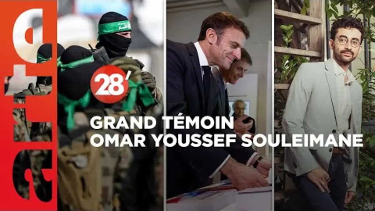 replay de Émission spéciale avec Omar Youssef Souleimane / Israël-Gaza / Langue française - 28 Minutes - ARTE