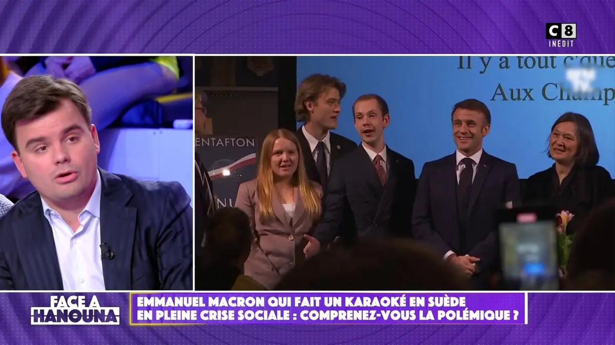 replay de Emmanuel Macron au karaoké en pleine crise sociale : Comprenez-vous la polémique ?