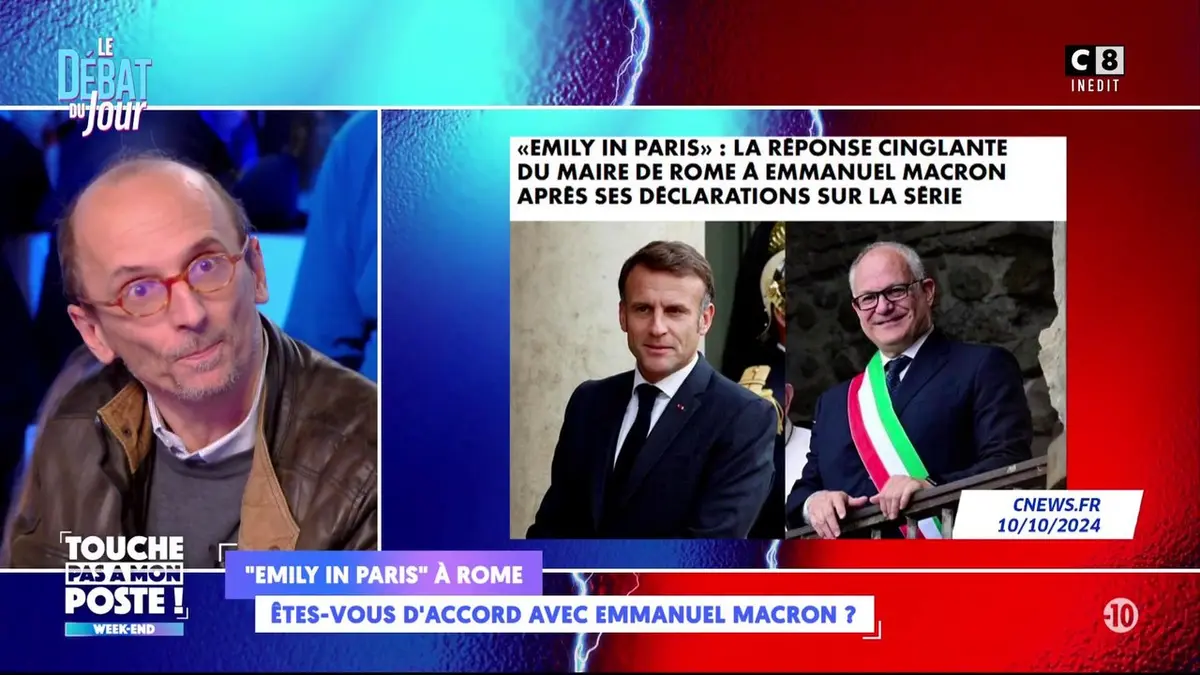 replay de Emmanuel Macron se bat pour garder la série "Emily in Paris" en France