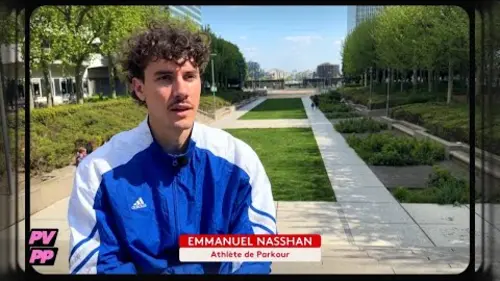 replay de Emmanuel Nasshan, grande figure du parkour