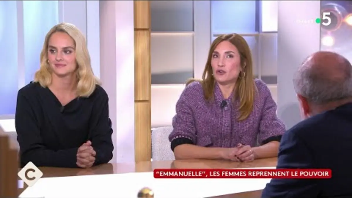 replay de “Emmanuelle” : cet obscur objet du désir - Audrey Diwan et Noémie Merlant. - C à Vous - 23/09/2024