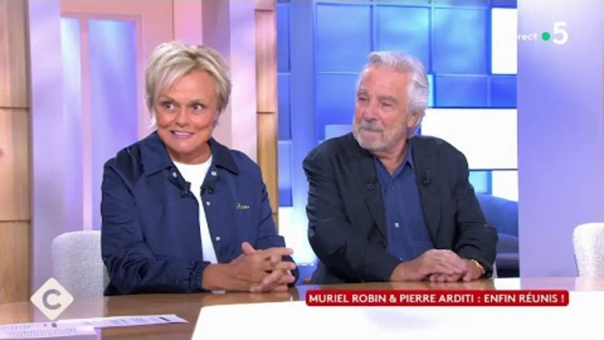 replay de Enfin réunis ! - Muriel Robin et Pierre Arditi - C à Vous - 05/09/2023