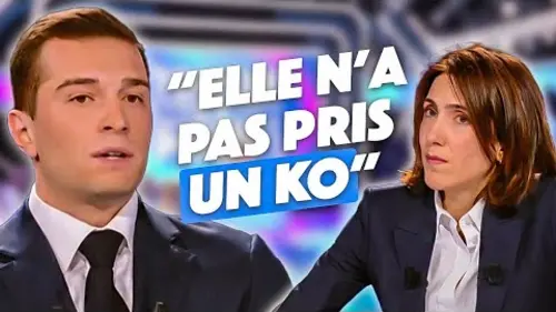 replay de Énorme LAPSUS de Valérie Hayer devant Jordan Bardella