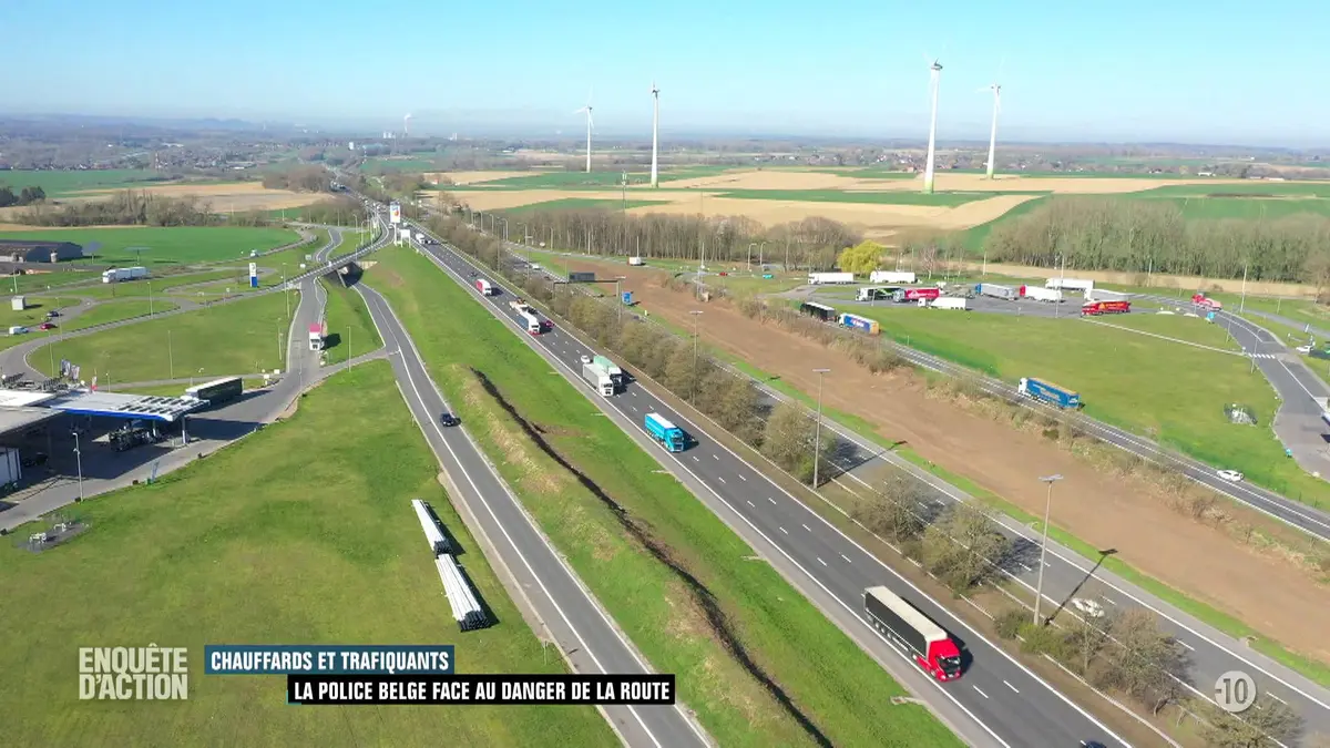 replay de Enquête d'action : Chauffards et trafiquants : la police belge face au danger de la route