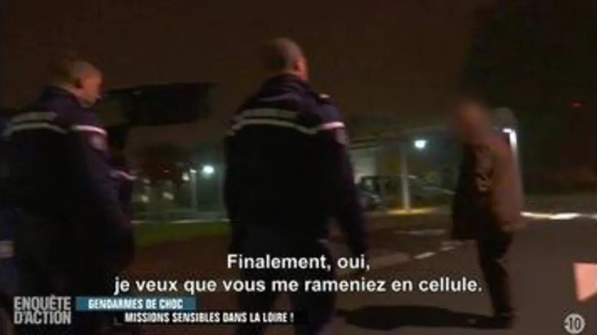 replay de Enquête d'Action : Gendarmes de choc : missions sensibles dans la Loire !
