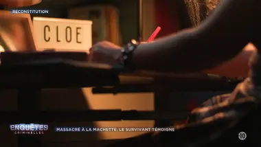 Enquêtes criminelles : Massacré à la machette, le survivant témoigne (1/2)