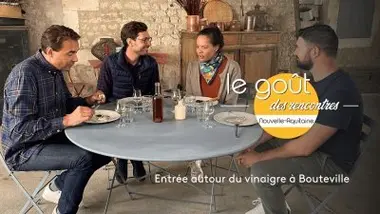 Entrée autour du vinaigre à Bouteville