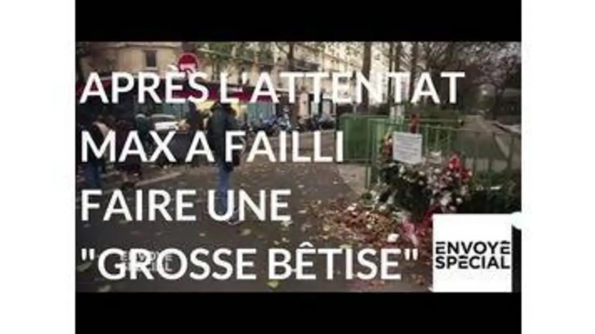 replay de Envoyé spécial. Max victime d'attentat a failli faire "une grosse bêtise" - 14 sept. 2017 (France 2)