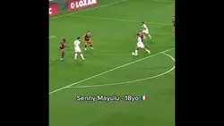 Epic assist and goal ?? #football #Ligue1 #Ligue1McDonalds #Mayulu #ZaireEmery #edit