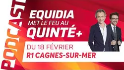 Equidia met le feu au Quinté du 18/2 à Cagnes-sur-Mer.