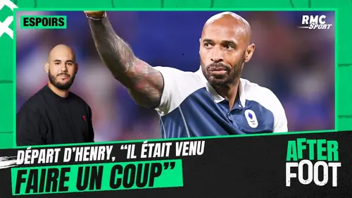 replay de Équipe de France (Espoirs) : Henry est venu "faire un coup" pour les JO, constate Acherchour