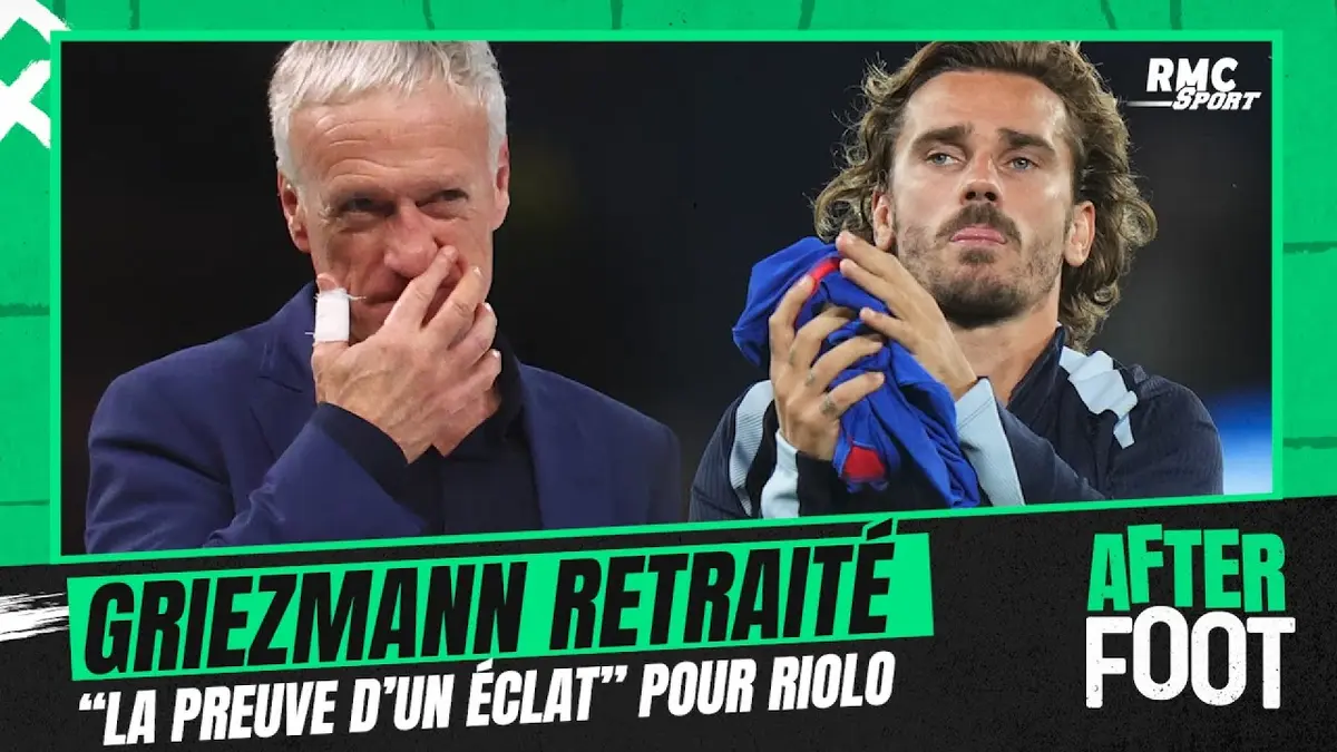 replay de Équipe de France : Griezmann retraité, "la preuve d'un éclat (avec Deschamps)" suggère Riolo