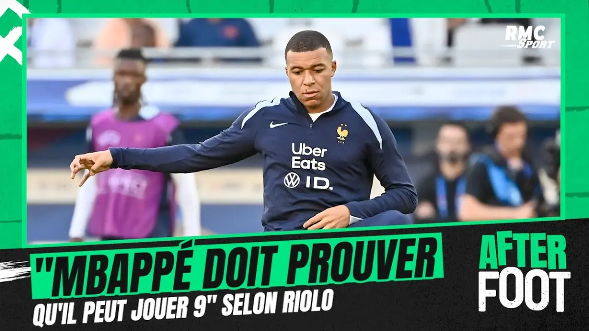 replay de Equipe de France : "Mbappé doit encore prouver qu'il peut jouer 9" juge Riolo