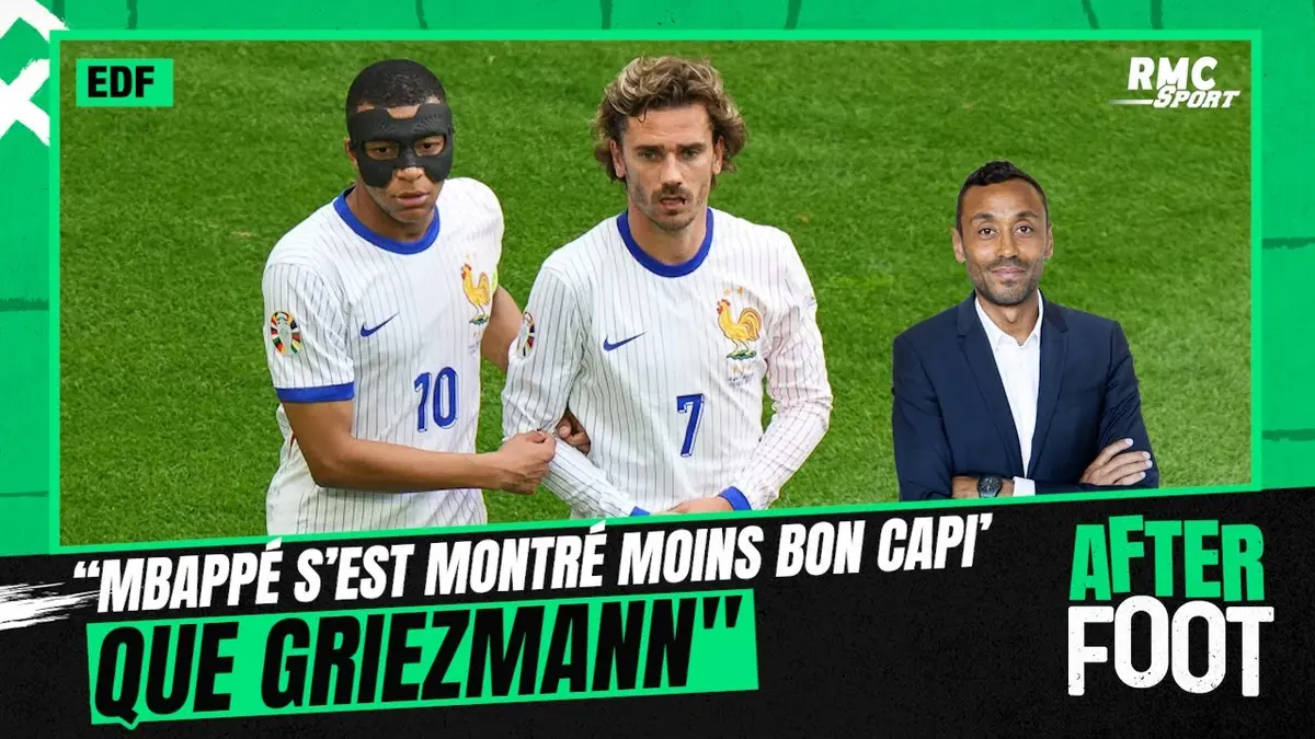 replay de Équipe de France : "Mbappé s'est montré moins bon capitaine que Griezmann", estime Diaz