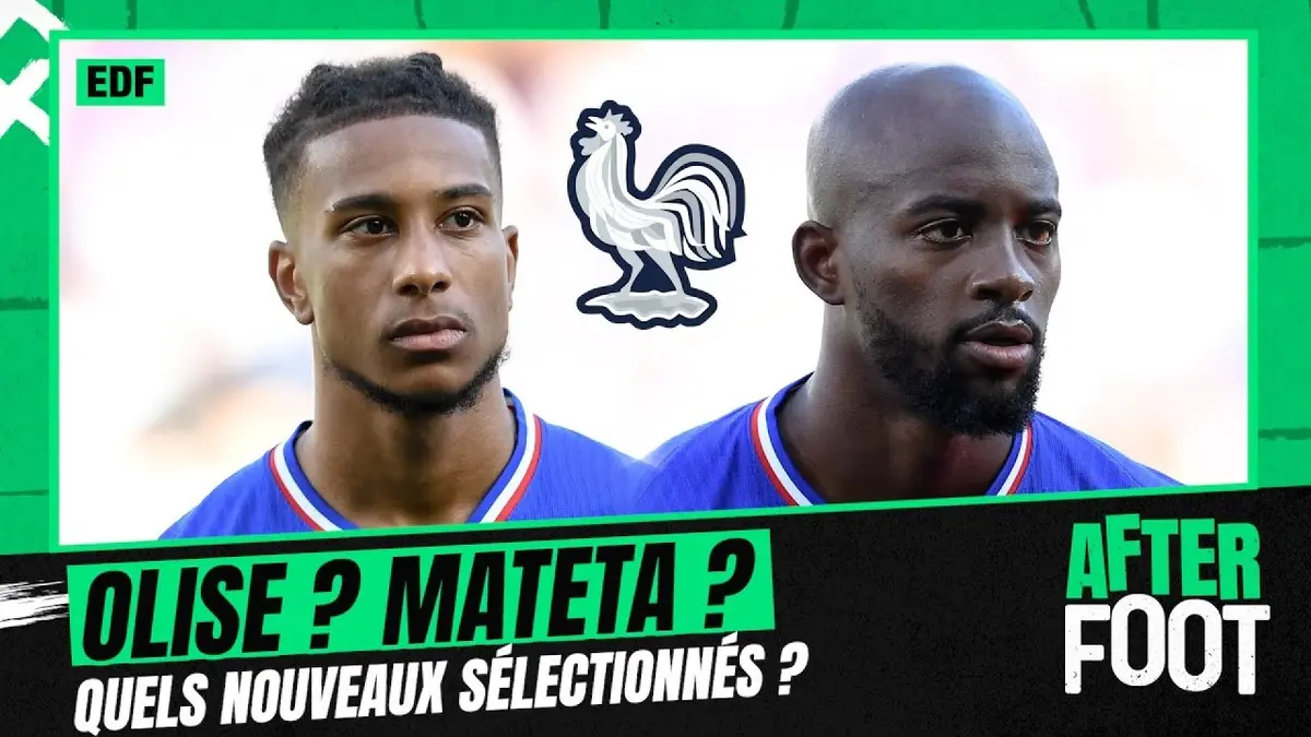 replay de Équipe de France : Olise ? Mateta ? Qui seront les nouveaux sélectionnés par Deschamps ce jeudi ?