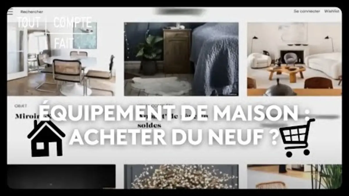replay de Équipement de maison : arrêter d'acheter du neuf ?