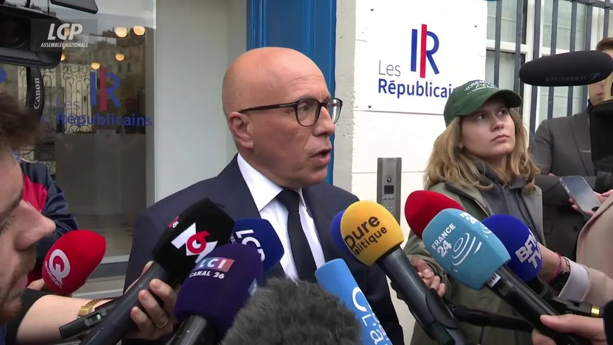 replay de Eric Ciotti exclut de démissionner