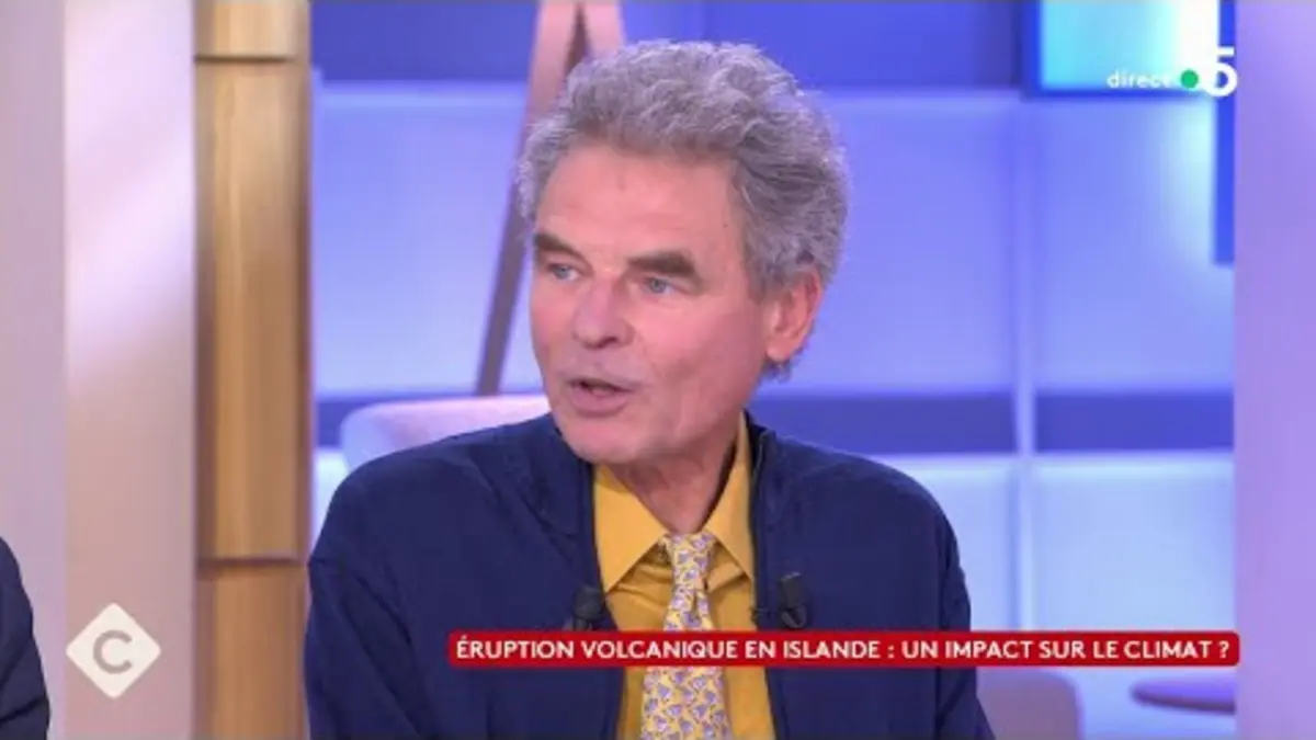 replay de Éruption volcanique en Islande : un impact sur le climat ? - C à Vous - 15/11/2023