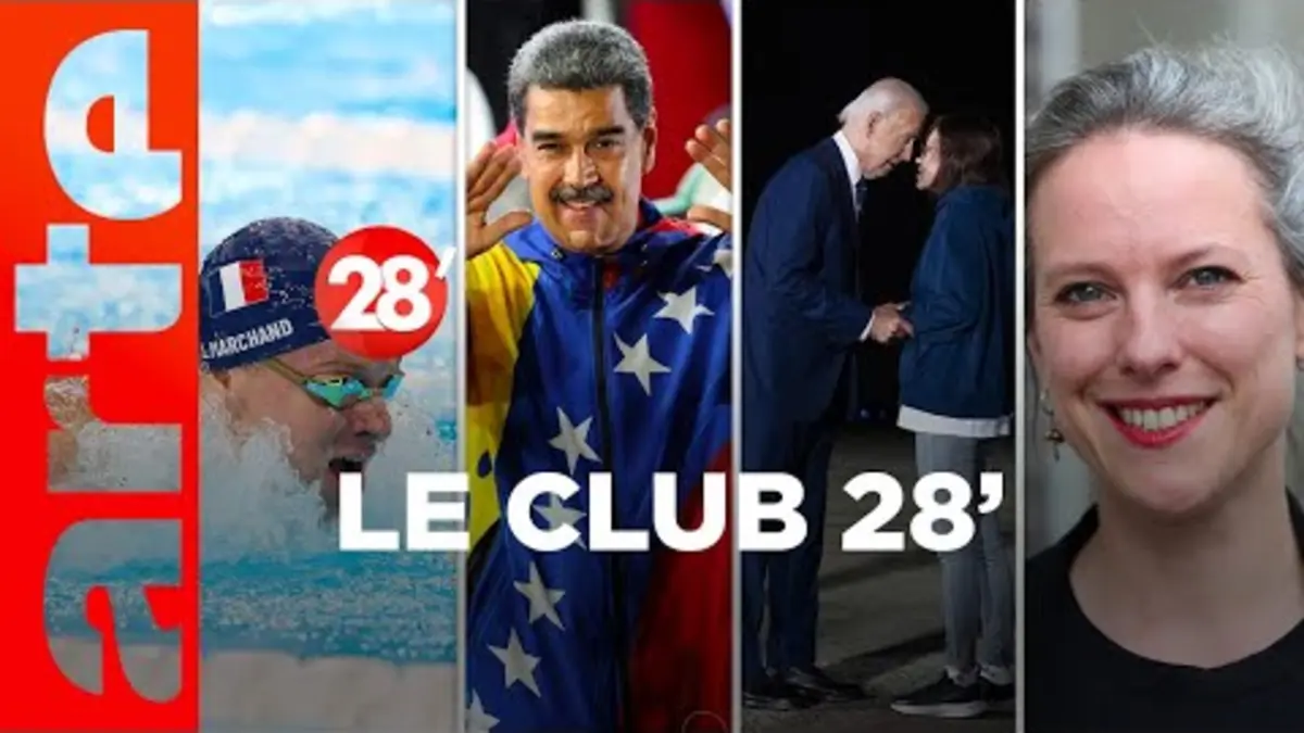 replay de Escalade au Moyen-Orient, échange de prisonniers, Léon Marchand : le Club 28' ! - 28 Minutes - ARTE