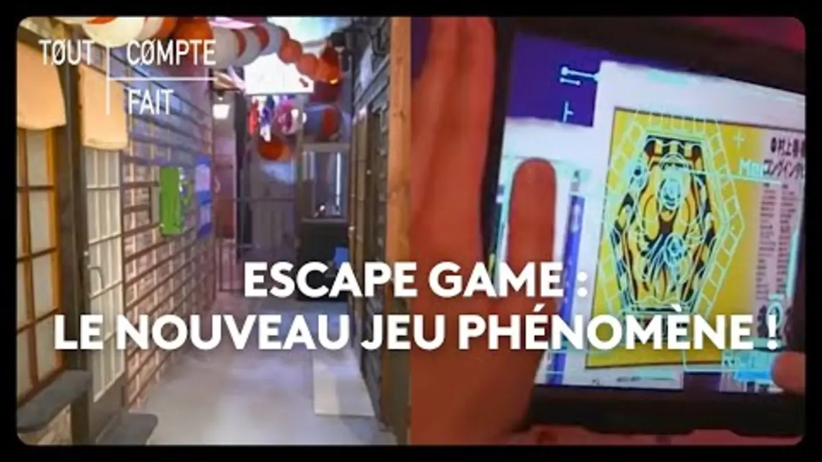 replay de Escape game : le nouveau jeu phénomène !