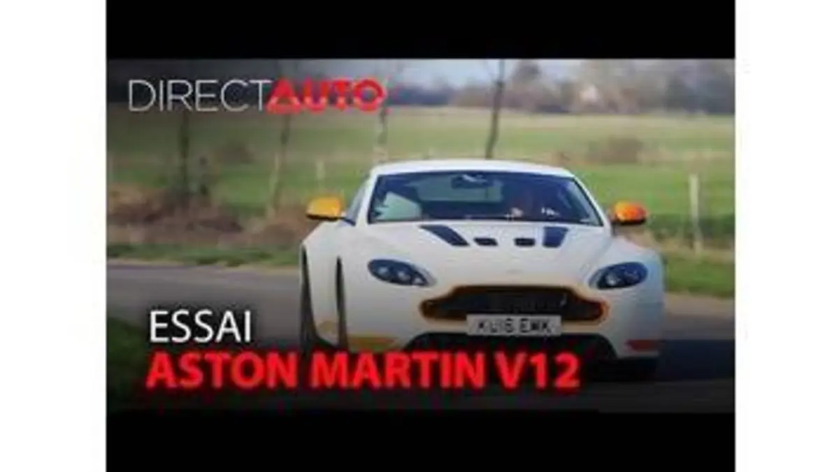 replay de Essai - Aston Martin V12 Vantage S Meca