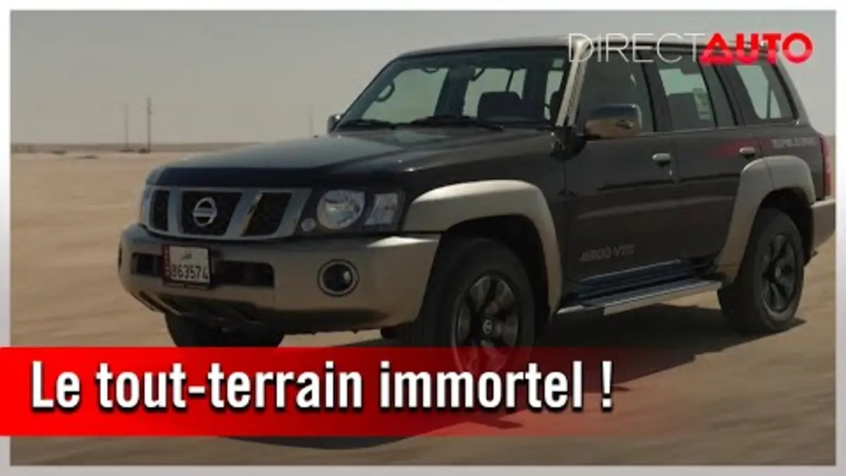 replay de Essai légende - Nissan Patrol : le tout-terrain immortel !
