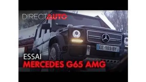 replay de ESSAI : MERCEDES G65 AMG