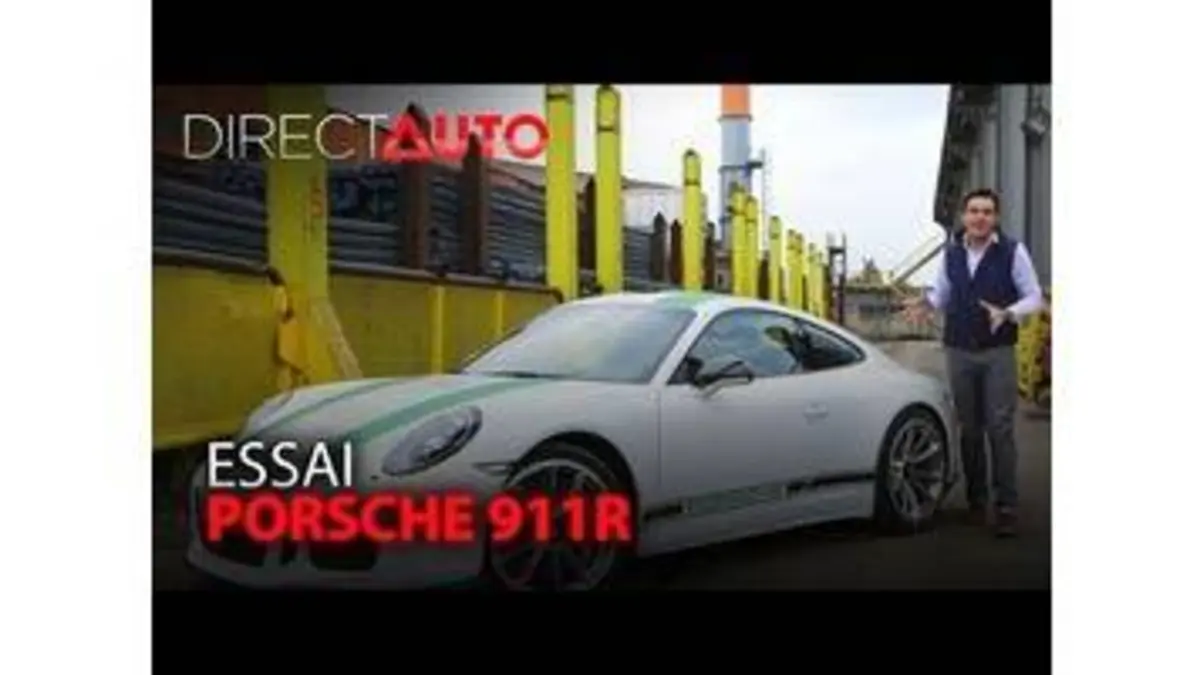 replay de Essai - Porsche 911 R