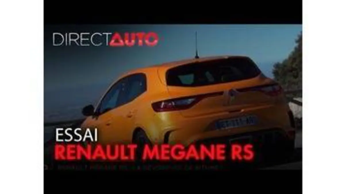 replay de ESSAI : RENAULT MEGANE RS : LA DÉVOREUSE DE BITUME !