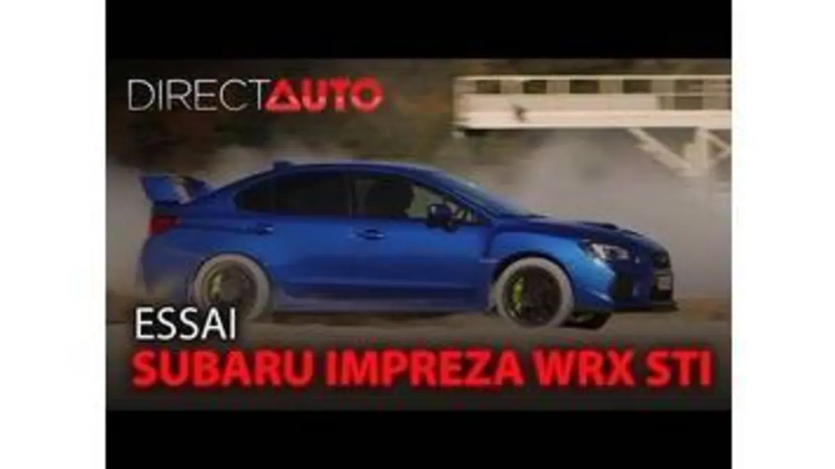 replay de ESSAI : SUBARU IMPREZA WRX STI LEGEND