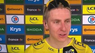 Etape 10 - Tadej Pogacar : "Une journée incroyable"