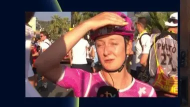Etape 9 - Cédrine Kerbaol : "Un mix entre déception et fierté"