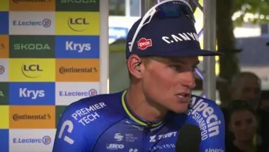 Etape 9 - Mathieu van der Poel : "Le Tour de France ça n'est jamais facile pour moi"