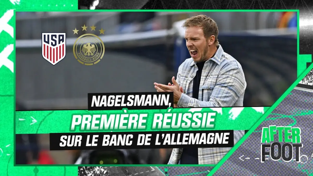 replay de États-Unis 1-3 Allemagne : La première réussie de Nagelsmann sur le banc de Nationalmannschaft
