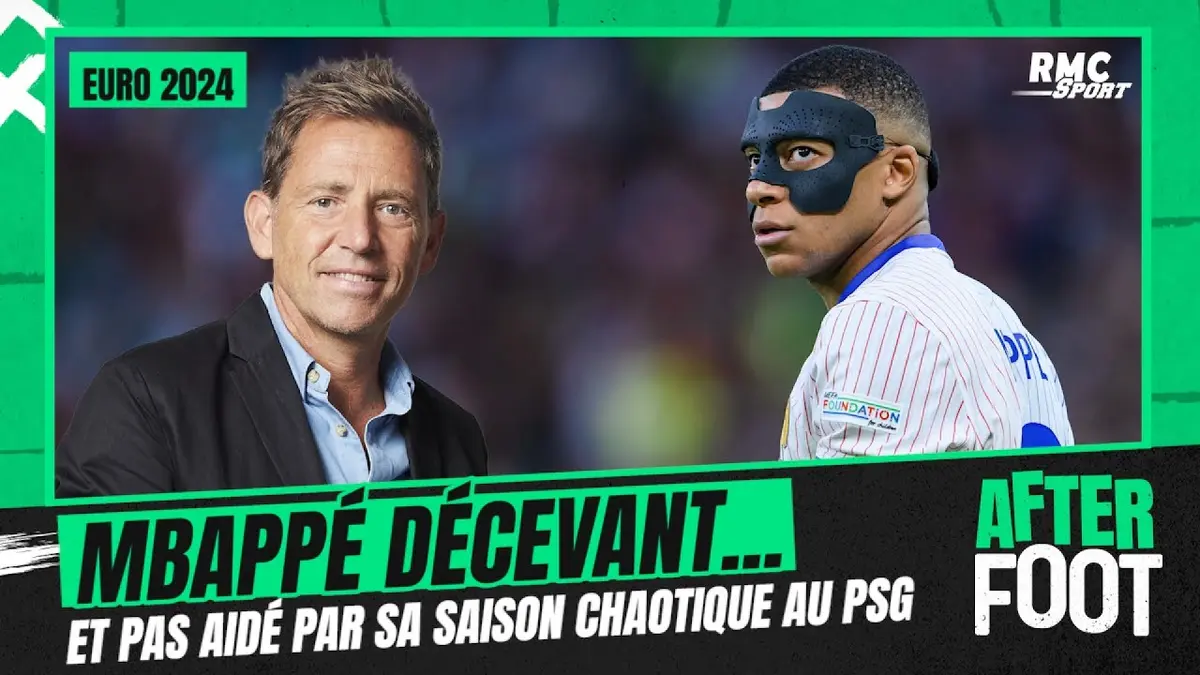 replay de Euro 2024 : Mbappé décevant... "Le chaos de sa situation au PSG n'a pas aidé" indique Riolo